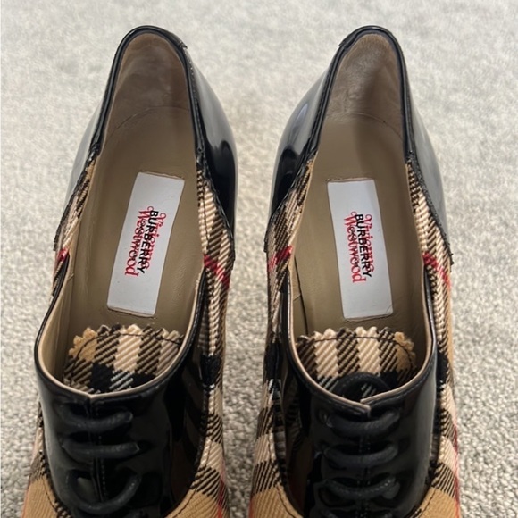 Vivienne Westwood x Burberry Ghillies 38.5 BNWoB - Picture 5 of 8